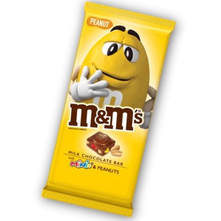 لوح شوكولاتة m&m