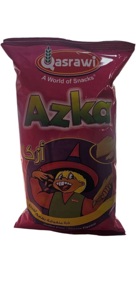 بمبا ازكا بطعم الجبنة حجم كبير