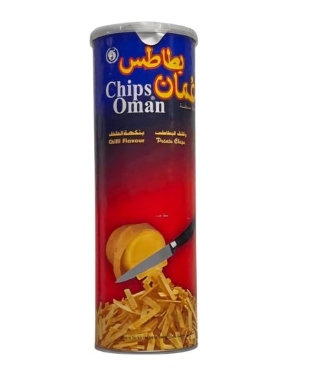 شيبس بطاطس عمان بطعم الفلفل علبة