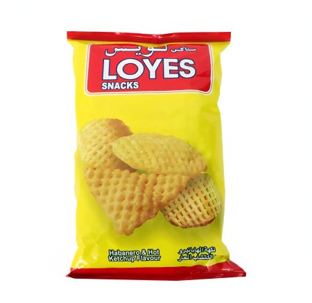 شيبس لويس بنكهة الهابانيرو والكاتشب الحار
