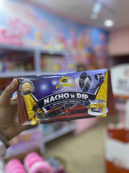 ناتشوز تغميس بطعم الجبنة